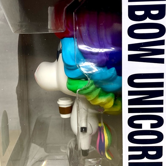 Funko Pop Inside Out Rainbow Unicorn Disney Parks Exclusive 514 Pixar Vaulted - Picture 4 of 10